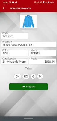 Pedidos Andrea android App screenshot 1