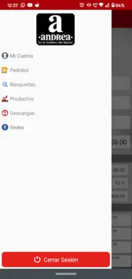 Pedidos Andrea android App screenshot 5